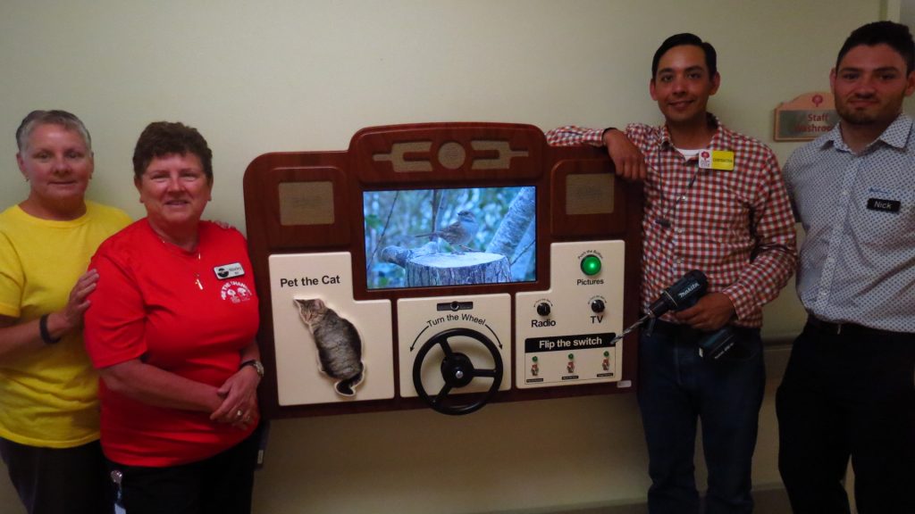 ABBY Screens Display Personalized Media for Residents with Dementia