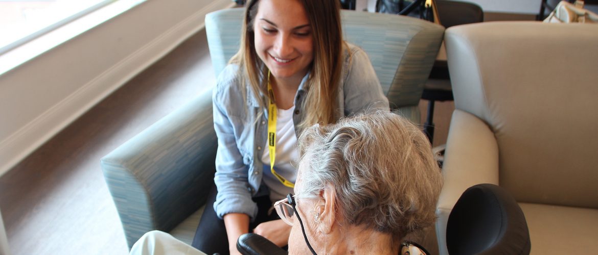 Volunteer program helps residents with dementia explore meaningful activities