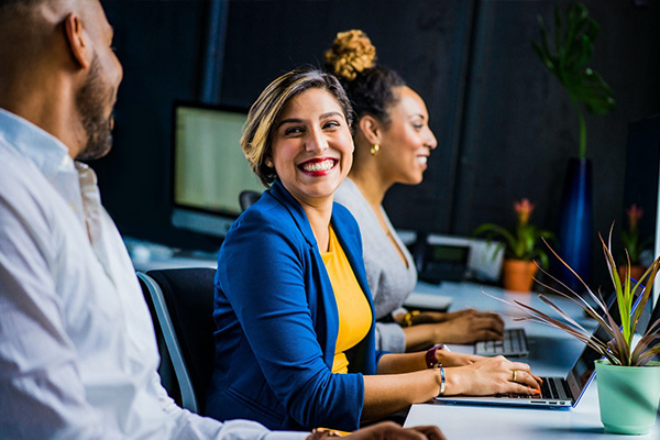 Market Readiness Section header: image of woman smiling