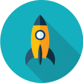 rocketship graphic